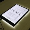 LED Light Pad, Animation Tracer Light Box Drawing Copier Desk Eye Protection Design A4 Touch Lightness Adjustable Smart for Artist Professional Carton Make Sketch Education Design Children