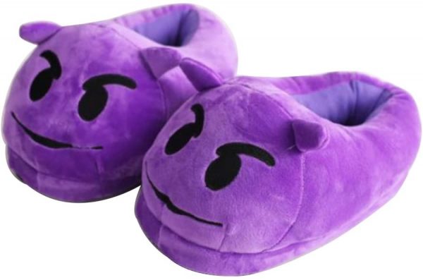 Man/Women/Kid Unisex Emoji Soft Cute Cartoon Slippers Warm Cozy Soft Stuffed Plush Household Indoor Home Household babouche - Image 6