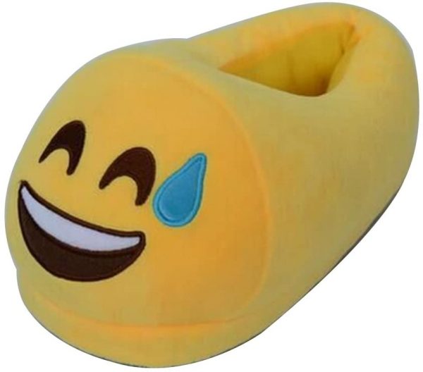 Man/Women/Kid Unisex Emoji Soft Cute Cartoon Slippers Warm Cozy Soft Stuffed Plush Household Indoor Home Household babouche - Image 2