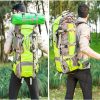 MYMM 80L Backpack, Great for Outdoor sport, Hiking, Trekking, Camping Travel, Mountain Climbing. Waterproof Mountaineering Bag, Travel Climbing Daypacks, Knapsack, Rucksack - Image 3