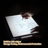 LED Light Pad, Animation Tracer Light Box Drawing Copier Desk Eye Protection Design A4 Touch Lightness Adjustable Smart for Artist Professional Carton Make Sketch Education Design Children - Image 3