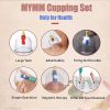 26 Cupping Cups Biomagnetic Traditional Chinese Therapy Cupping Set Household Pull Out Vacuum Cupping Kit / Chinese Massage Medical Cupping Set Suction Acupuncture - Image 5