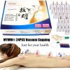26 Cupping Cups Biomagnetic Traditional Chinese Therapy Cupping Set Household Pull Out Vacuum Cupping Kit / Chinese Massage Medical Cupping Set Suction Acupuncture