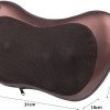 Back Neck Foot Shiatsu Massager Pillow and Gift(Finger Joint Massager) , Electric Shoulder Deep Tissue Massage Pillow Machine , 8 Heating Massage Balls Relieve Body Fatigue , Home and Car Adapter - Image 8