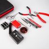 Jig coil DIY Tools Kit, build coil Kit Complete Package, ohm Meter, Diagonal Pliers, Scissors, Screwdriver, Ceramic, elbow Tweezers, A1 heating wire, free cotton, Enhanced Edition - Image 8