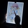 LED Light Pad, Animation Tracer Light Box Drawing Copier Desk Eye Protection Design A4 Touch Lightness Adjustable Smart for Artist Professional Carton Make Sketch Education Design Children - Image 10