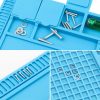 Anti Static and Heat Resistant Soldering Mat, Silicone Soldering Mat Heat Resistant, for Soldering Iron, Phone and Computer Repair, Maintenance Platform BGA Soldering High Temperature Rubber Mat - Image 9
