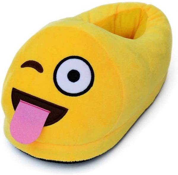 Man/Women/Kid Unisex Emoji Soft Cute Cartoon Slippers Warm Cozy Soft Stuffed Plush Household Indoor Home Household babouche - Image 9