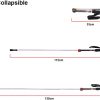 Alpenstocks, Folding Trekking Pole, Walking Pole, Collapsible Stick Ultralight Adjustable, ergonomic EVA Foam Handle, for Travel Hiking Camping Climbing Backpacking Walking - Image 10