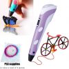 3D Printing Pen with 9M Long 1.75MM 3color PLA - 3D Doodler Pen Kits 3D Printing Pen with LCD Display PLA Filament Refills for Kids,Adults, Doodling, Artist, Girls, DIY, Drawing etc - Image 4