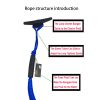 Bungy Dock Line Boat Ropes, Dock Accessories, 2 Packs Of 4 Feet Mooring Ropes For Buffer Boats, Canoes, Water Boats, Motor Boats, Pontoons, Power Boats - Image 5