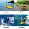 Bungy Dock Line Boat Ropes, Dock Accessories, 2 Packs Of 4 Feet Mooring Ropes For Buffer Boats, Canoes, Water Boats, Motor Boats, Pontoons, Power Boats - Image 2