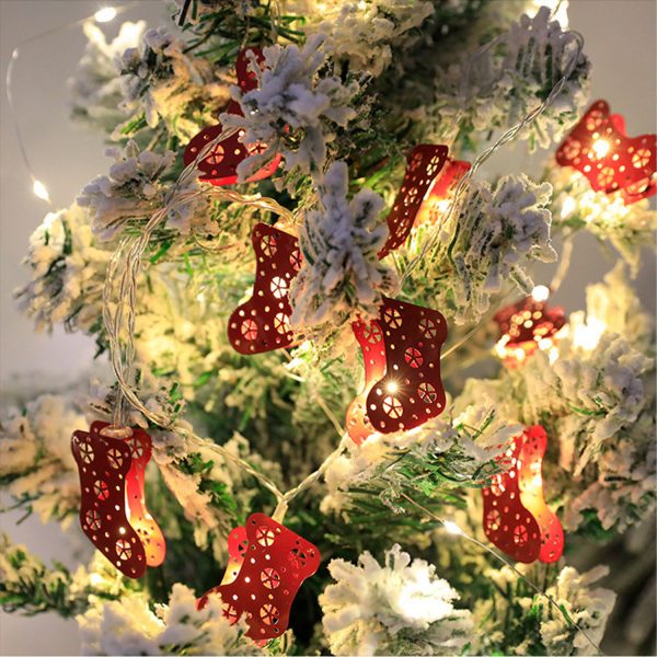 Christmas Lights, 9.8 Feet 20LED, Suitable For Bedrooms, Courtyards, Gardens, Parties, Indoor Christmas Decorations, Christmas Tree Decorations - Image 3