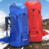 75L Camping Hiking Backpack Hiking Mountain Climbing Backpack Water-proof with Rain Cover for Camping