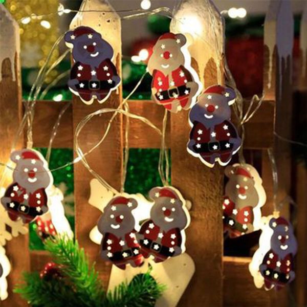 Christmas Lights, 9.8 Feet 20LED, Suitable For Bedrooms, Courtyards, Gardens, Parties, Indoor Christmas Decorations, Christmas Tree Decorations - Image 2