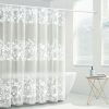 Bathroom shower curtain, bathroom bathtub decoration, durable, polyester with anti-rust metal sheath, waterproof and washable, hotel high-quality bathroom shower curtain, 71x71 inches - Image 5
