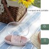 Mini travel jewelry box, portable jewelry storage organizer, portable display box, storage box for rings, earrings, necklaces, gifts - Image 5