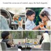4 Pcs Retractable Burger Rack, Reusable Burger Rack, Silicone Clip Box, Sandwich Clip, for Adults and Children Family Dinners, In-Car Dining, Camping - Image 3