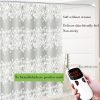 Bathroom shower curtain, bathroom bathtub decoration, durable, polyester with anti-rust metal sheath, waterproof and washable, hotel high-quality bathroom shower curtain, 71x71 inches - Image 2