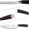 imarku Chef Knife - Pro Kitchen Knife 8 Inch Chef's Knives High Carbon German Stainless Steel Sharp Paring Knife with Ergonomic Handle - Image 5