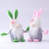 2 Pack Easter Bunny, Funny Dwarf, Easter Holiday Home Decoration, Spring Holiday Elf Dwarf Decoration, Plush Handmade Rabbit Gift