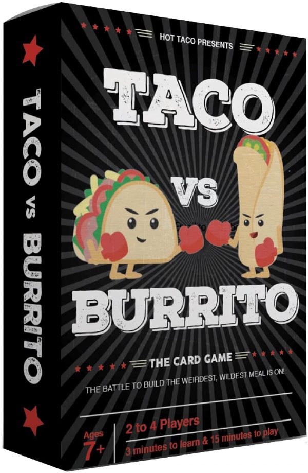 Taco vs Burrito - The Wildly Popular Surprisingly Strategic Card Game Created by a 7 Year Old