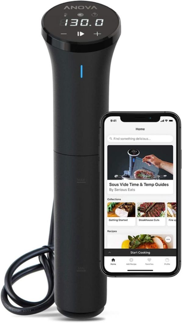 Anova Culinary Sous Vide Precision Cooker Nano | Bluetooth | 750W | Anova App Included