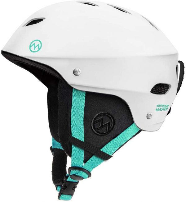 OutdoorMaster Kelvin Ski Helmet - Snowboard Helmet for Men, Women & Youth