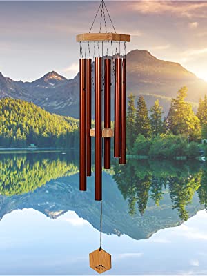 upblend, windchime, copper