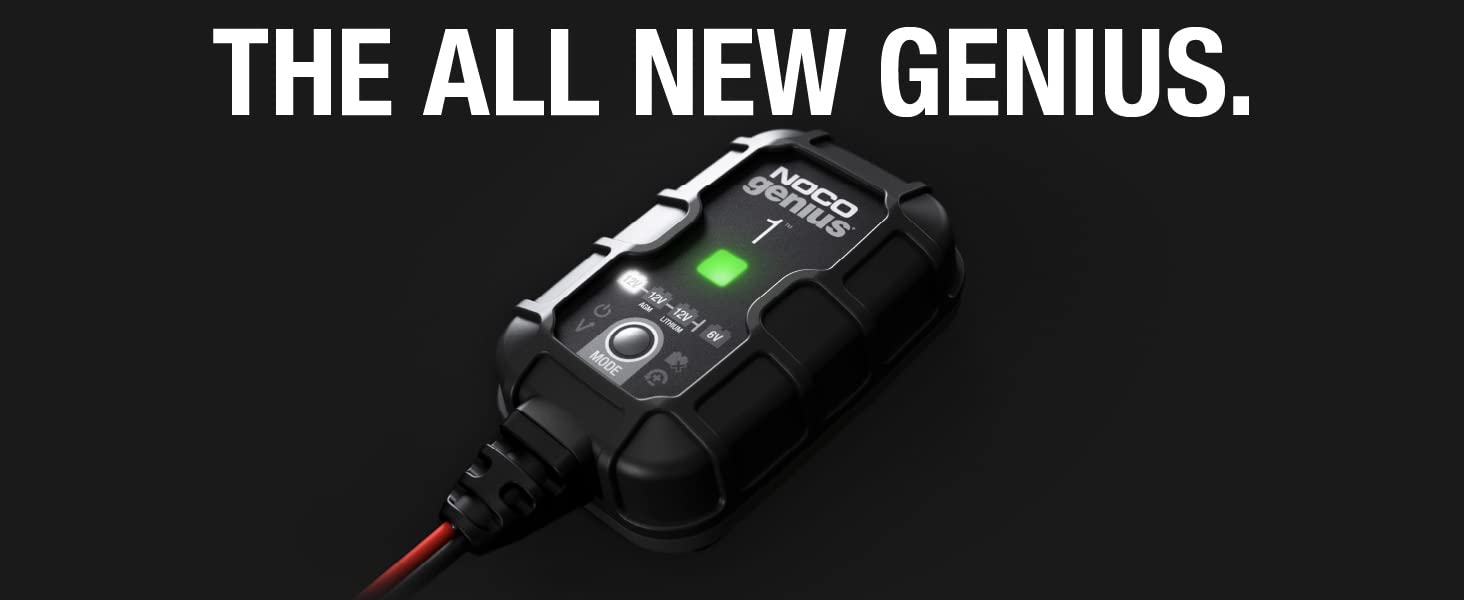 GENIUS1 6v 12v battery charger maintainer trickle charger portable car automotive float charger