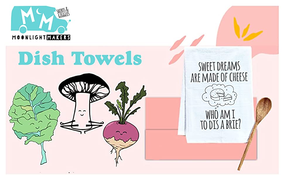 Handmade Dish Towels From Moonlight Makers