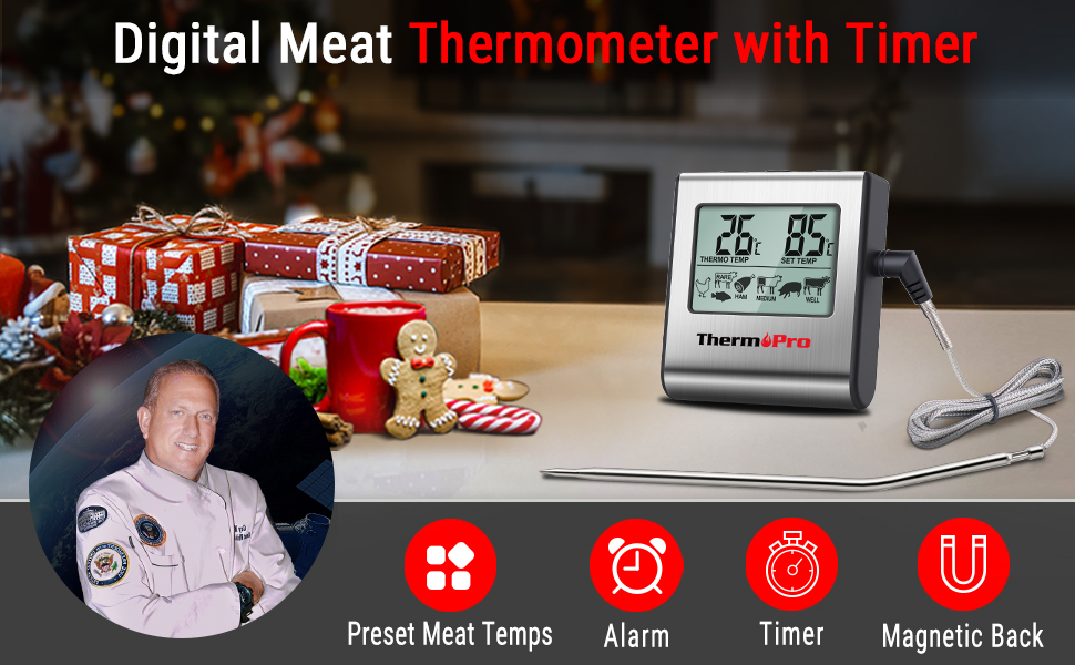 meat thermometer oven