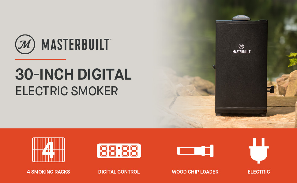 Masterbuilt 30 inch digital electric smoker 