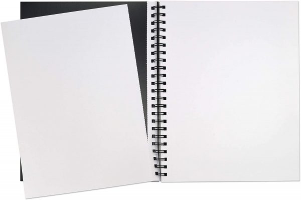 Pacon UCreate Poly Cover Sketch Book, Heavyweight, 12" x 9", 75 Sheets - Image 2