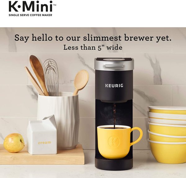 Keurig K-Mini Coffee Maker, Single Serve K-Cup Pod Coffee Brewer, 6 to 12 Oz. Brew Sizes - Image 2