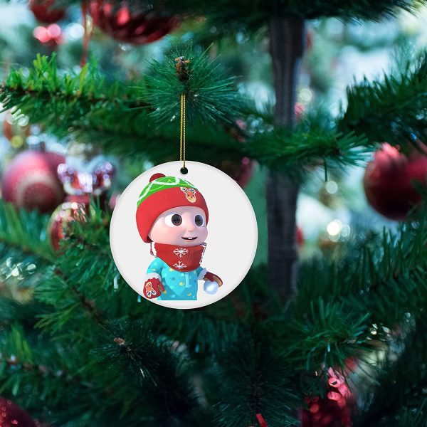 2021 Cocomelon Christmas Ornaments, Double Side Print Cocomelon Ornaments for Christmas Tree,Christmas Tree Ornaments,Christmas Ornaments 2021 - Image 7