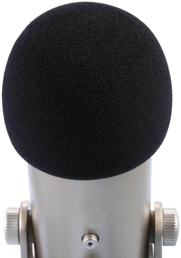 Mic Cover Foam Microphone Windscreen for Blue Yeti, Yeti Pro Condenser Microphone (Size A, 1 Pack) - Image 6