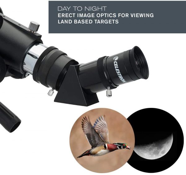 Celestron - 70mm Travel Scope - Portable Refractor Telescope - Fully-Coated Glass Optics - Ideal Telescope for Beginners - BONUS Astronomy Software Package - Image 7