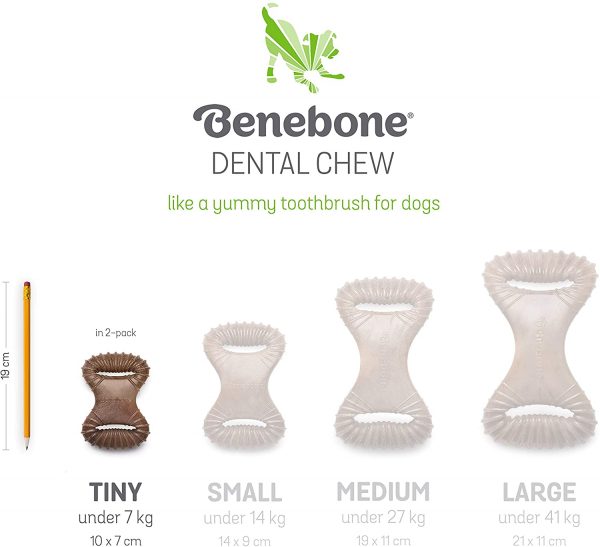 Benebone Wishbone Durable Dog Chew Toy for Aggressive Chewers, Real Flavors, Made in USA - Image 4