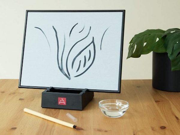 The Original BUDDHA BOARD Art Set: Water Painting w/ Bamboo Brush & Stand for Mindfulness & Meditation – Inkless Drawing Board - Painting & Art Supplies – Ideal Relaxation Gifts for Women or Men - Image 4