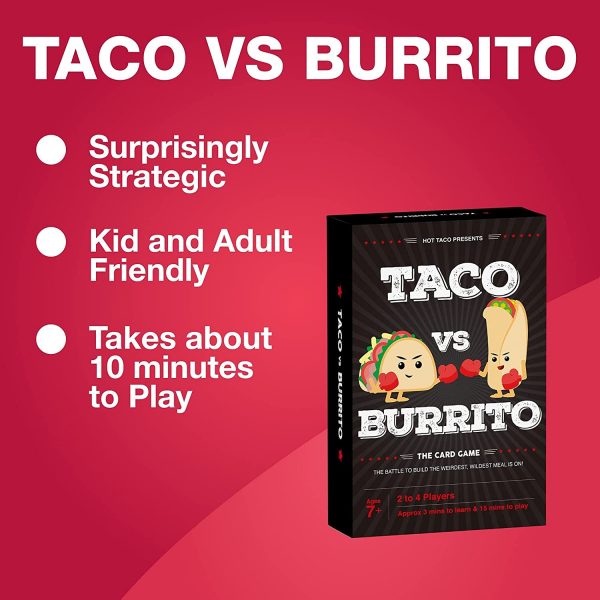 Taco vs Burrito - The Wildly Popular Surprisingly Strategic Card Game Created by a 7 Year Old - Image 6