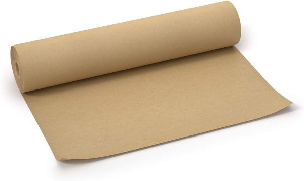 Brown Kraft Paper Roll - 18" x 1,200" (100') Made in The USA - Ideal for Packing, Moving, Gift Wrapping, Postal, Shipping, Parcel, Wall Art, Crafts, Bulletin Boards, Floor Covering, Table Runner - Image 3