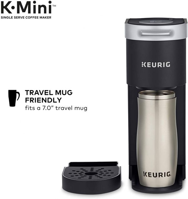 Keurig K-Mini Coffee Maker, Single Serve K-Cup Pod Coffee Brewer, 6 to 12 Oz. Brew Sizes - Image 3