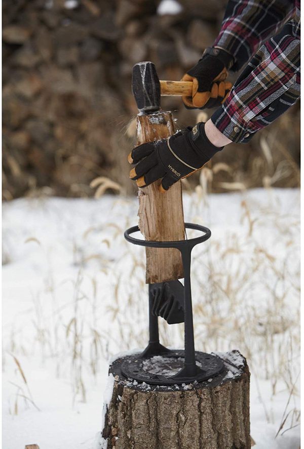 Kindling Cracker Firewood Splitter - Kindling Splitter Wood Splitter Wood Splitting Wedge Manual Log Splitter Wedge - Image 3