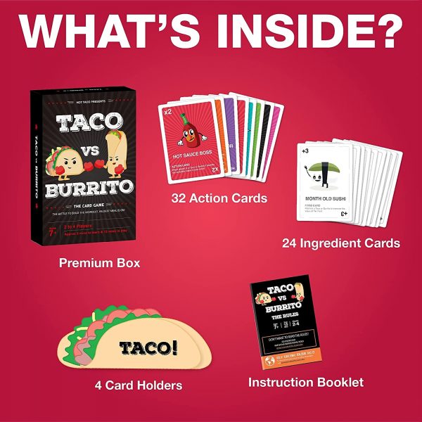 Taco vs Burrito - The Wildly Popular Surprisingly Strategic Card Game Created by a 7 Year Old - Image 3