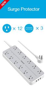 Surge Protector Power Bar