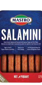 Mastro Salamini Hot in Resealable package