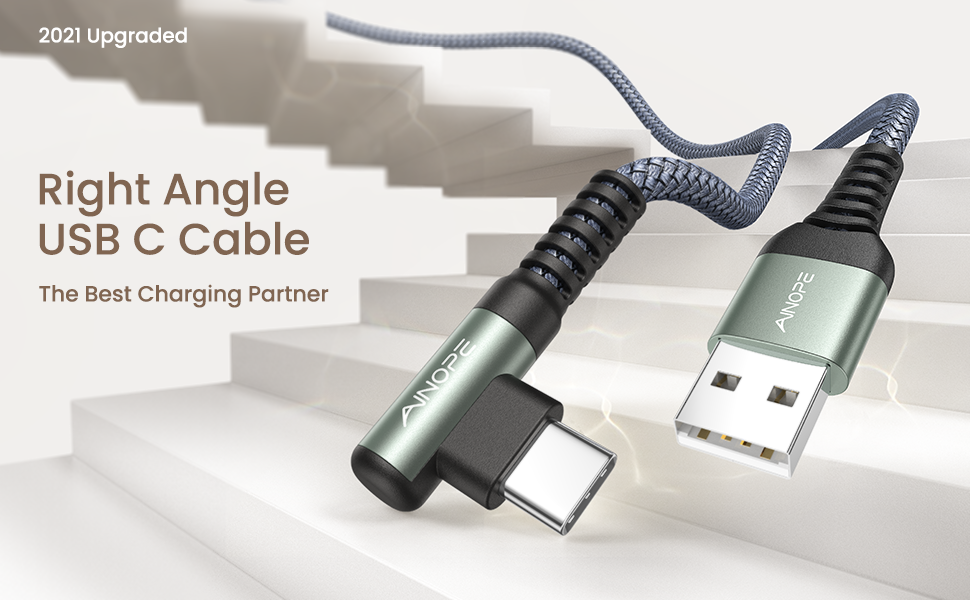 Right Angle USB C Cable