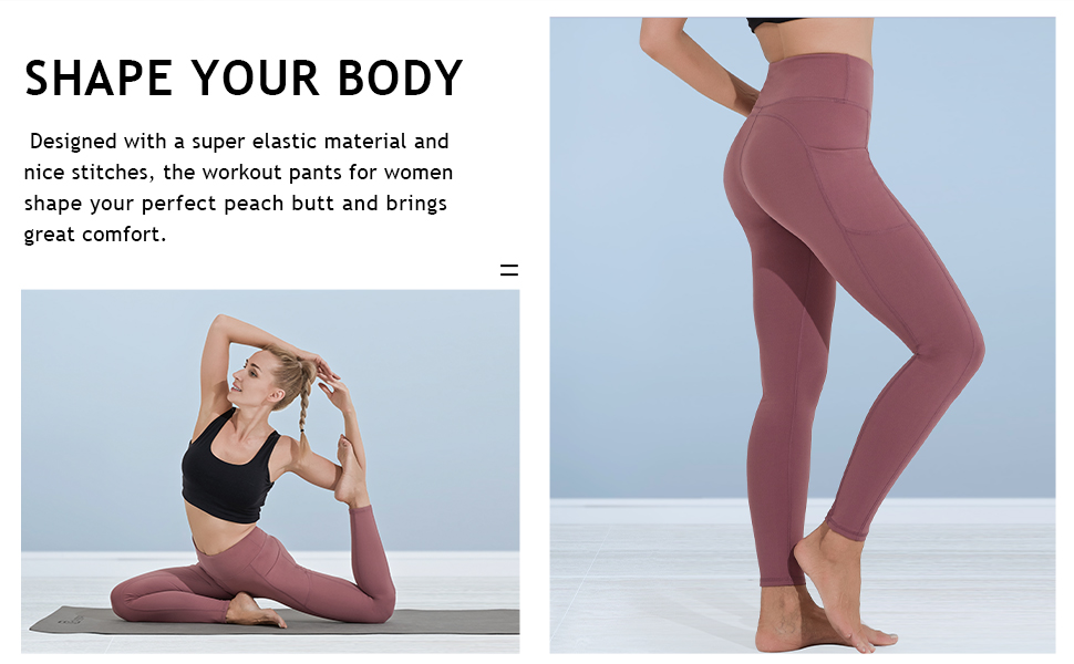 Polygon Yoga Pants for Women