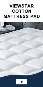 viewstar cotton mattress pad